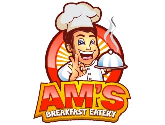 AMs Breakfast Eatery logo design by uttam