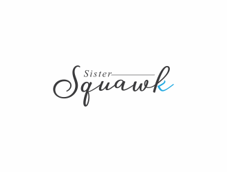 Sistersquawk or Sister Squawk  logo design by haidar