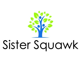 Sistersquawk or Sister Squawk  logo design by jetzu