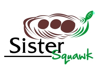 Sistersquawk or Sister Squawk  logo design by mckris