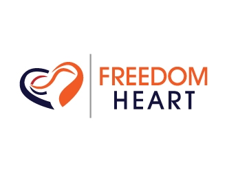 FREEDOM HEART logo design by Suvendu