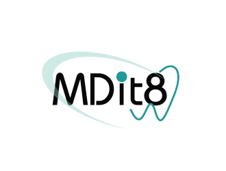 MDit8   logo design by webmall