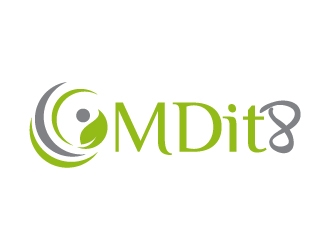 MDit8   logo design by kgcreative