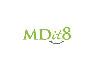 MDit8   logo design by maserik