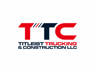 Titleist Trucking & Construction LLC logo design by goblin