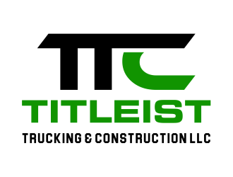 Titleist Trucking & Construction LLC logo design by cintoko