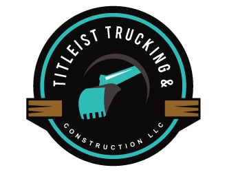 Titleist Trucking & Construction LLC logo design by Suvendu