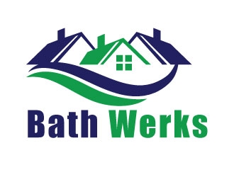 Bath Werks logo design by Suvendu