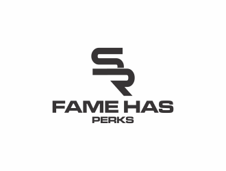 SR Fame Has Perks logo design by haidar