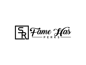 SR Fame Has Perks logo design by oke2angconcept