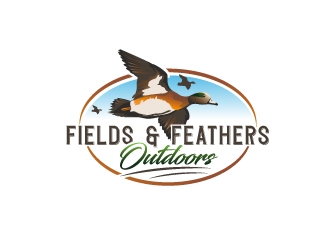 Fields & Feathers Outdoors logo design by fantastic4