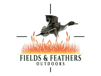 Fields & Feathers Outdoors logo design by AYATA
