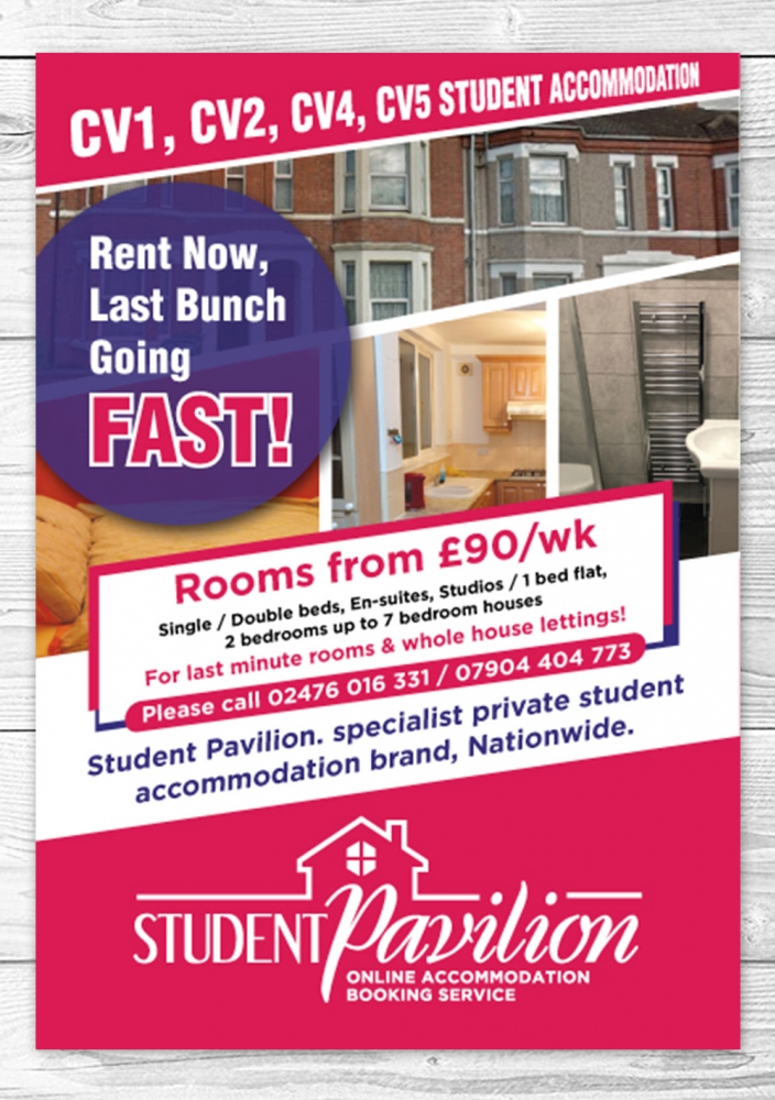 Student Pavilion Online Accommodation Booking Service logo design by mattlyn