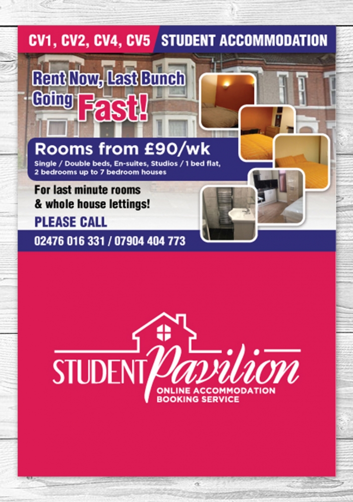 Student Pavilion Online Accommodation Booking Service logo design by mattlyn