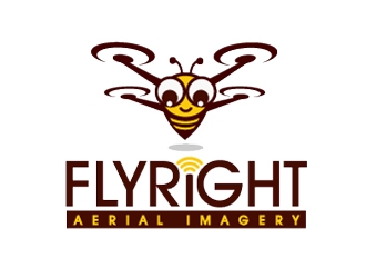 FlyRight logo design by ZQDesigns