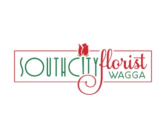 Southcity Florist logo design by Foxcody
