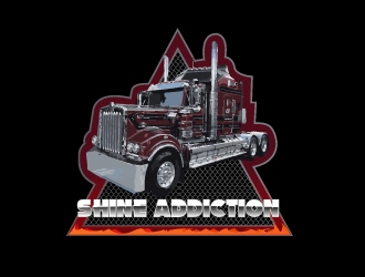 SHINE ADDICTION logo design by blink