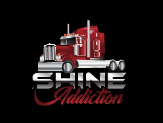 SHINE ADDICTION logo design by samuraiXcreations