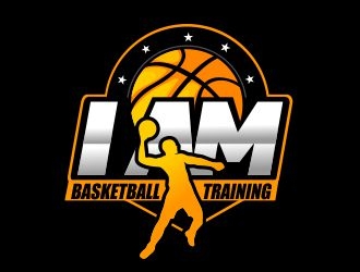 I AM Basketball Training  logo design by veron