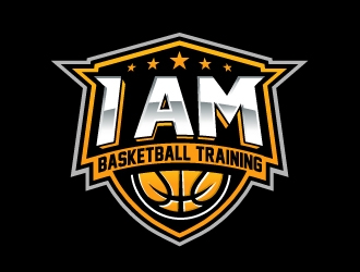 I AM Basketball Training  logo design by ORPiXELSTUDIOS