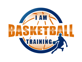 I AM Basketball Training  logo design by BeDesign