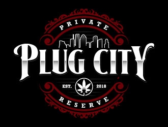 PLUG CITY logo design by daywalker