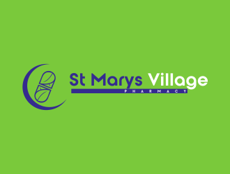 ST MARYS VILLAGE PHARMACY logo design by dasam