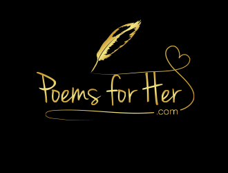 PoemsForHer.com logo design by BeDesign