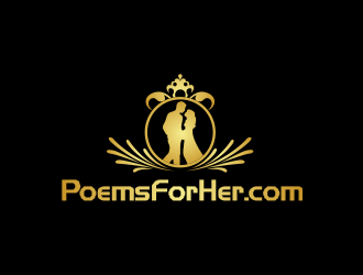 PoemsForHer.com logo design by giphone
