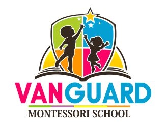 Vanguard Montessori School  logo design by veron