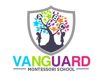 Vanguard Montessori School  logo design by THOR_