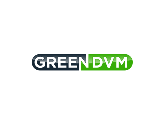 Green DVM logo design by goblin