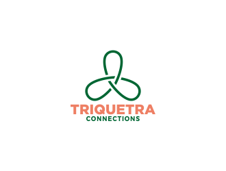 Triquetra Connections logo design by SmartTaste