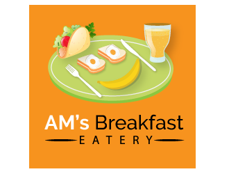 AMs Breakfast Eatery logo design by AnuragYadav
