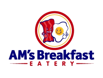 AMs Breakfast Eatery logo design by jaize