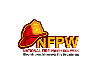 National Fire Prevention Week / Bloomington, Minnesota Fire Department logo design by samuraiXcreations