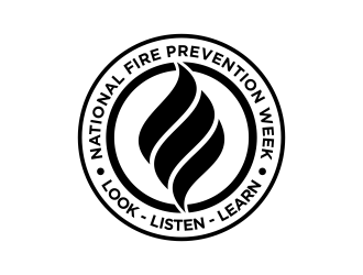 National Fire Prevention Week / Bloomington, Minnesota Fire Department logo design by maseru