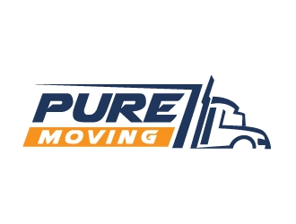 Pure Moving  logo design by jaize