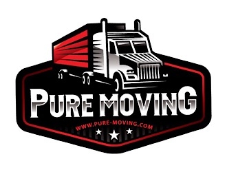 Pure Moving  logo design by shere