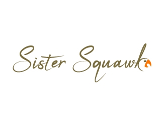 Sistersquawk or Sister Squawk  logo design by savvyartstudio