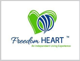 FREEDOM HEART logo design by Muhammad_Abbas