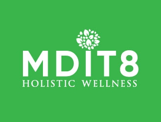 MDit8   logo design by Erasedink