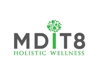 MDit8   logo design by Erasedink