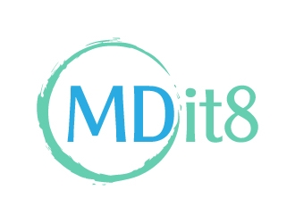 MDit8   logo design by jaize