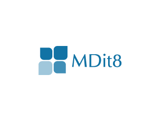 MDit8   logo design by pencilhand