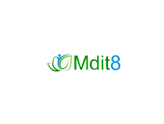 MDit8   logo design by kanal