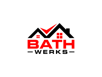 Bath Werks logo design by ubai popi