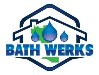 Bath Werks logo design by Suvendu