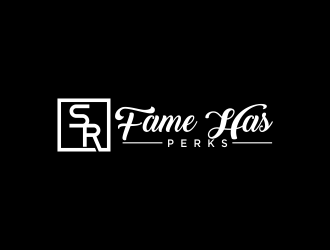SR Fame Has Perks logo design by oke2angconcept