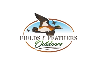 Fields & Feathers Outdoors logo design by fantastic4
